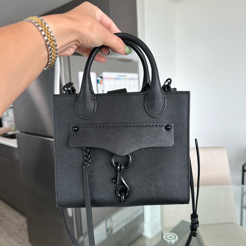 Rebecca Minkoff black crossbody handbag
